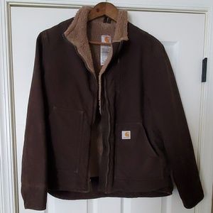 Carhartt coat brown M 8/10